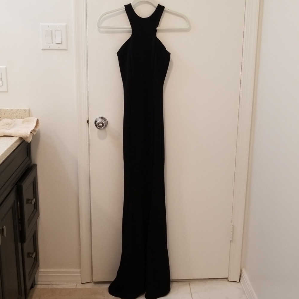 Black gown